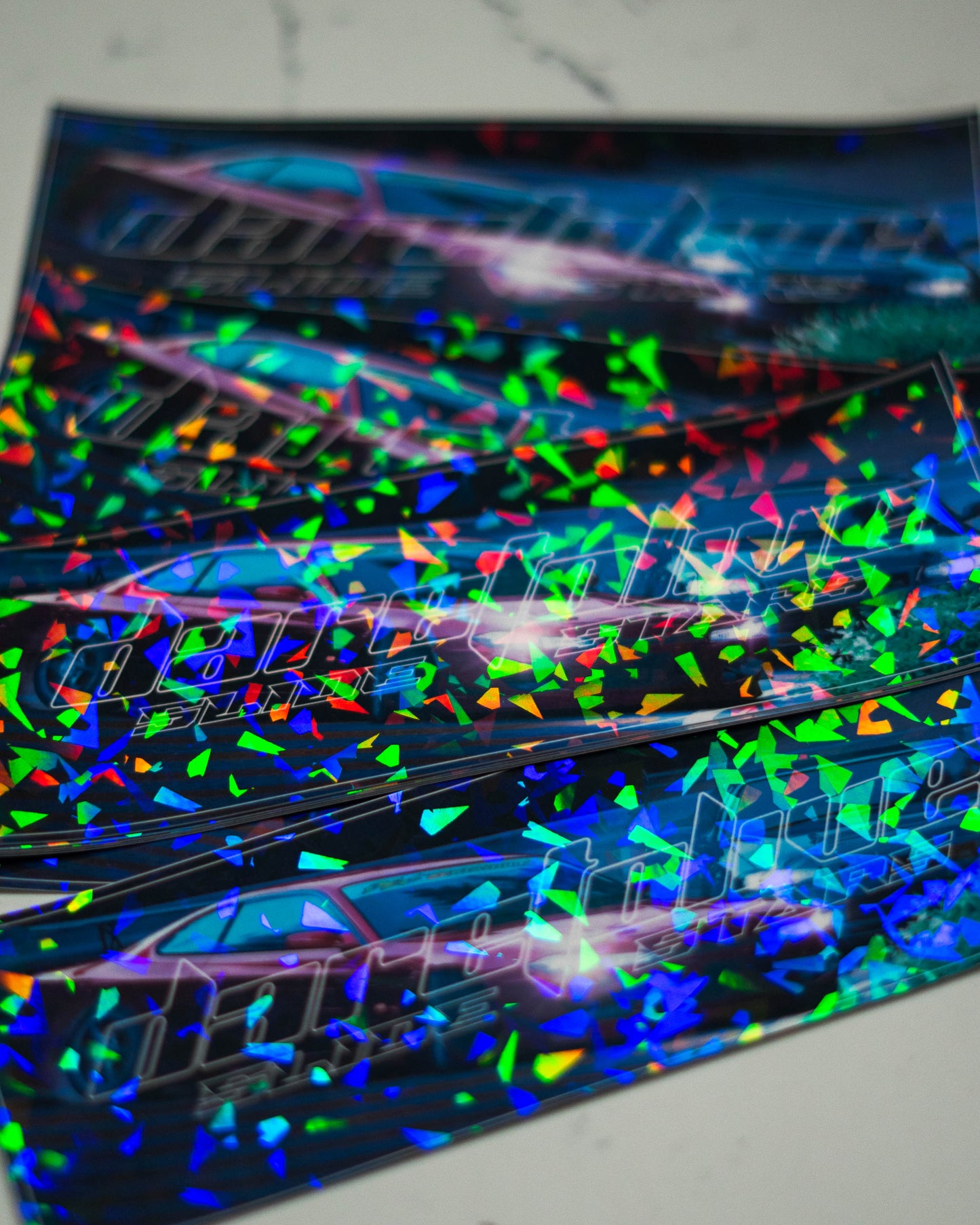 DareToLive Slide Stars Sticker