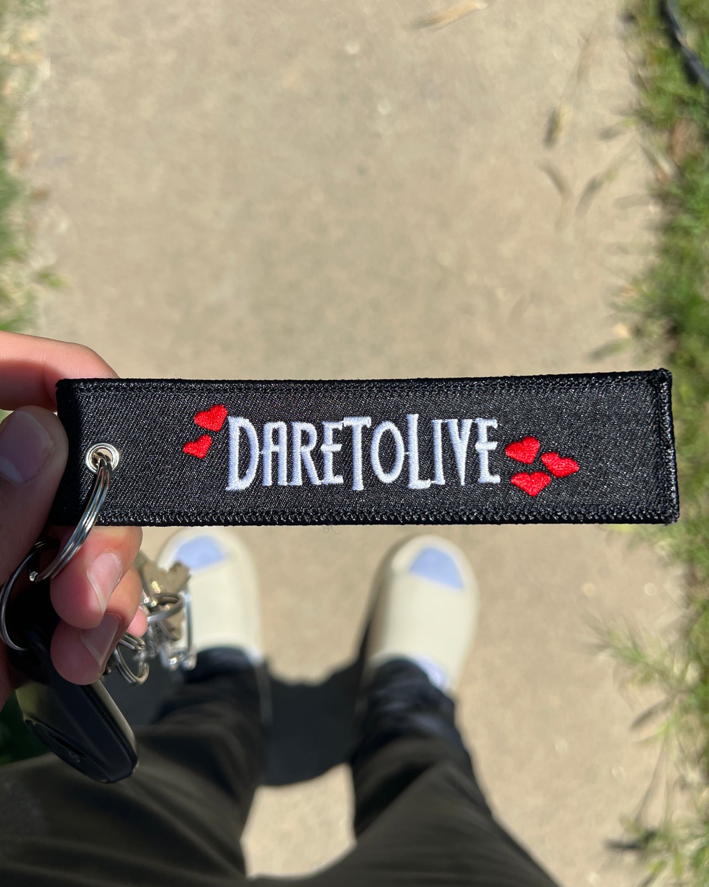 DareToLive "Chase your Dreams" Jet Tag