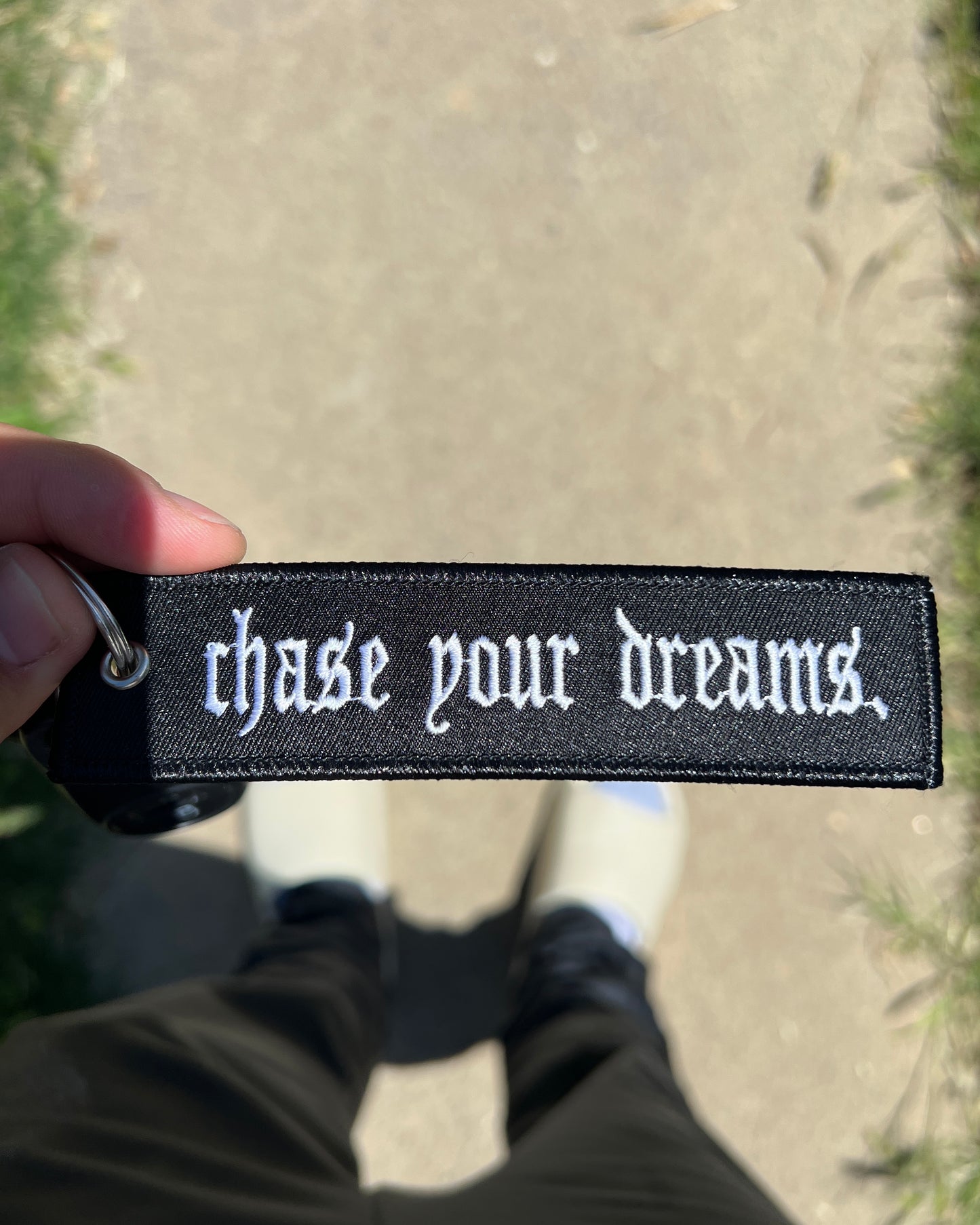 DareToLive "Chase your Dreams" Jet Tag